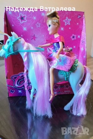 Кукла Принцеса с кон , снимка 7 - Кукли - 52114163