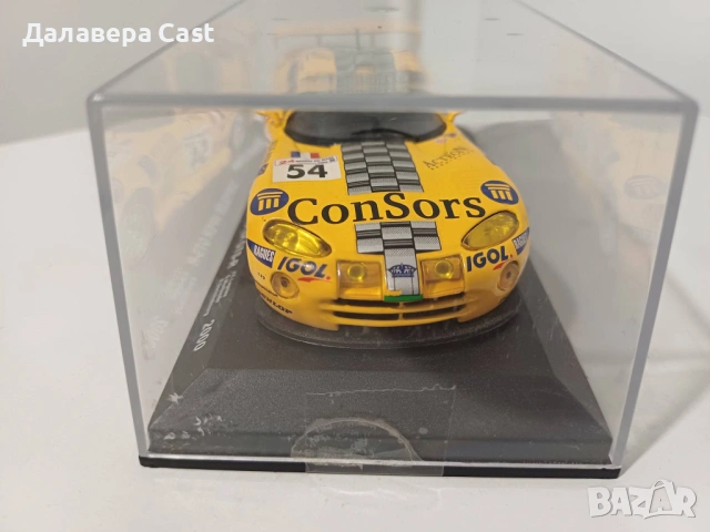 1/43 Chrysler Viper GTS-R Altaya, снимка 2 - Колекции - 53529740