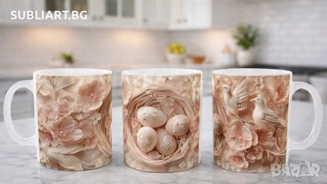 Чаша със снимка (Великден) , снимка 4 - Чаши - 53846791