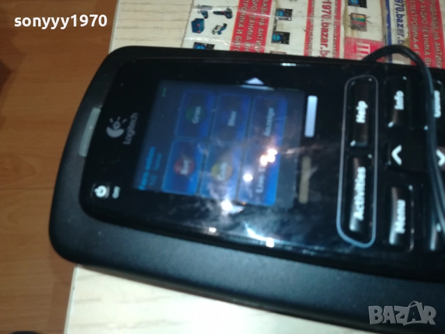 logitech remote+battery+charger-комплект 2608251916, снимка 2 - Други - 51500257