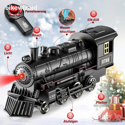 Композиция електрическо влакче с дистанционно НОВО, снимка 4 - Електрически играчки - 53879952