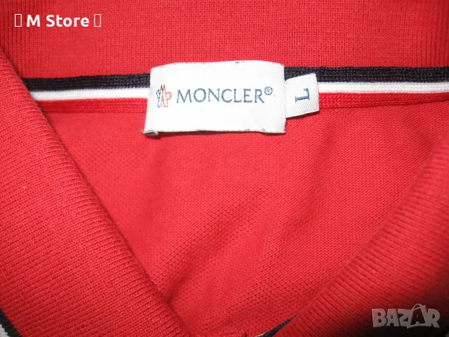 Moncler мъжка тениска размер L, снимка 6 - Тениски - 49970752