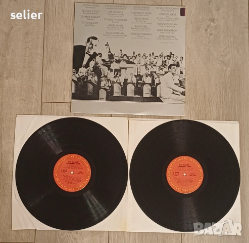 Big Bands' Greatest Hits Двойна плоча-GATEFOLD Издание 🇺🇸 USA 1970г Стил:JAZZ ,BIG BAND Плочата е , снимка 3 - Грамофонни плочи - 53386538