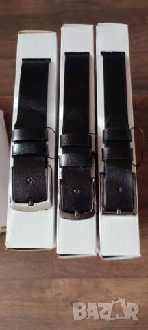 колани от естестествена кожа в кутия calvin klein tommy hilfiger emporio armani, снимка 7 - Колани - 51442805