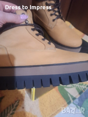 Дамски боти Buffalo 40 ест велур, снимка 2 - Дамски боти - 53572119