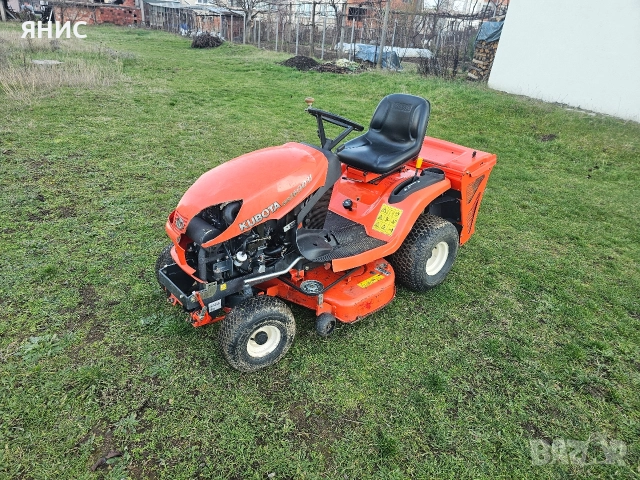 ТРАКТОРНА КОСАЧКА KUBOTA DIESEL GR 1600. ДВУЦИЛИНДРОВА. , снимка 6 - Градинска техника - 52913776