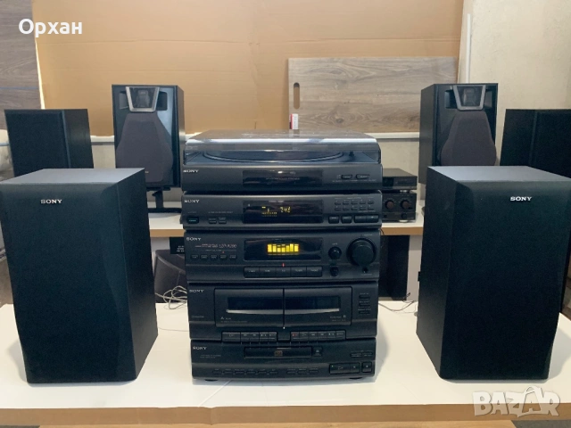 Ретро Hi-Fi система Sony LBT-A290 – Мощен звук и класическо качество