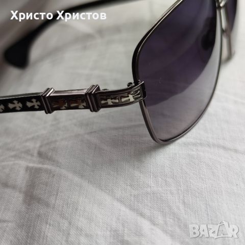 Мъжки луксозни слънчеви очила Chrome Hearts The Beast 2 64/11 135, снимка 2 - Слънчеви и диоптрични очила - 45566557