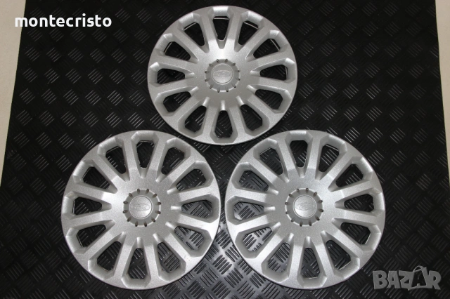 3 броя Тасове Ford Fiesta MK7 (2008-2017г.) 8V211130JB / 8V21-1130-JB / 15 цола Форд Фиеста