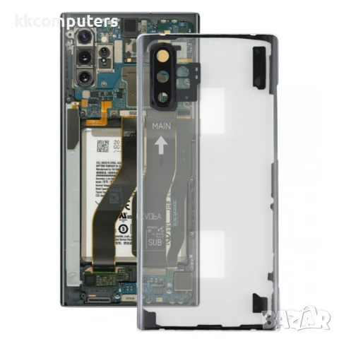 Оригинален Заден Капак със Стъкло за Камерата за Samsung Galaxy Note 10+ N975/N9750 – Прозрачен