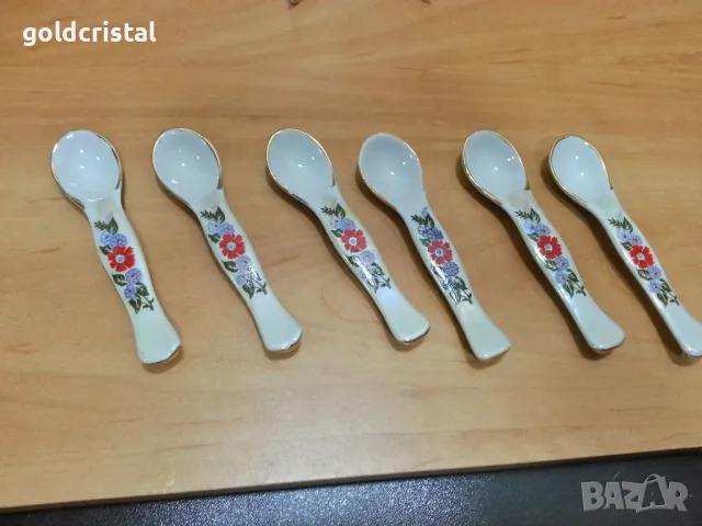 стари руски порцеланови лъжички 