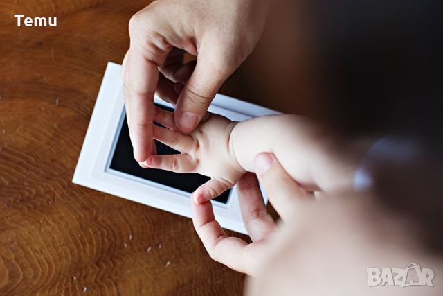 Комплект за правене на отпечатъци на бебешки крачета или ръчички., снимка 11 - Други - 45796916