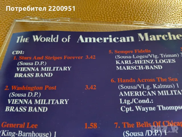 AMERICAN MARCHES, снимка 4 - CD дискове - 47194471