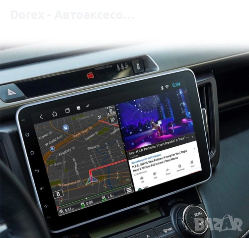 Мултимедия MP5 10" Аndroid 10 с GPS и Bluetooth