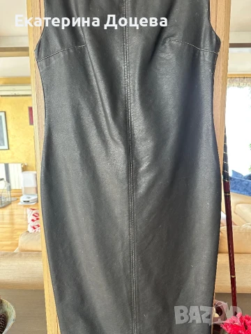 Нова рокля с кожен ефект Фетиш, снимка 3 - Рокли - 50650342