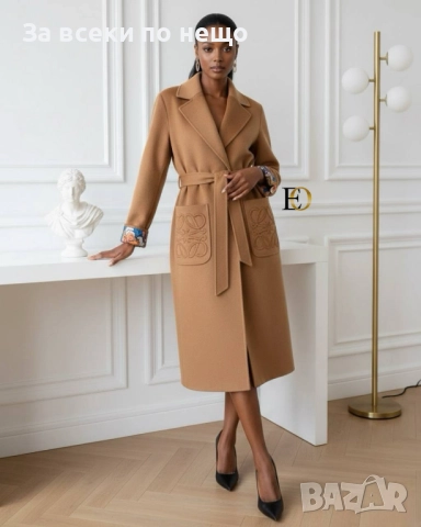 Loewe Дамско Дълго Палто - Налични Различни Цветове Код SK223, снимка 4 - Палта, манта - 52593476