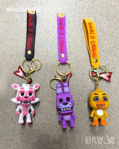 Ключодържатели Five nights at Freddy-6лв, снимка 3 - Фигурки - 52391481