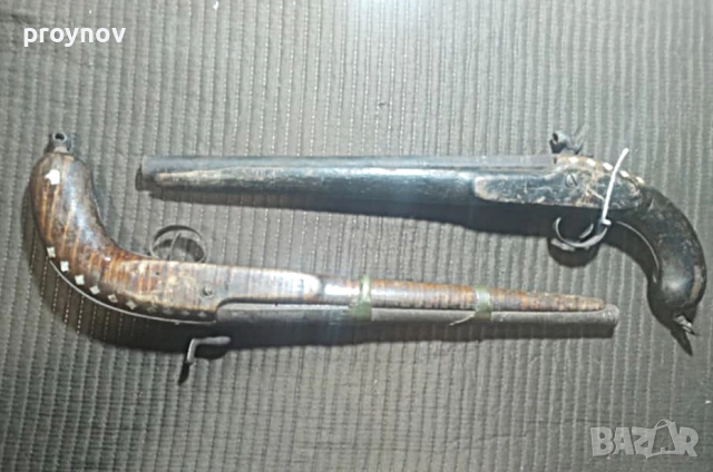 Два пистолета европейски 19-ти Век., снимка 5 - Антикварни и старинни предмети - 52273211