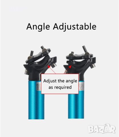 Колче за седалка на велосипед Bynccea 27,2 мм 30,9 мм 31,6 мм, снимка 2 - Велосипеди - 45844535