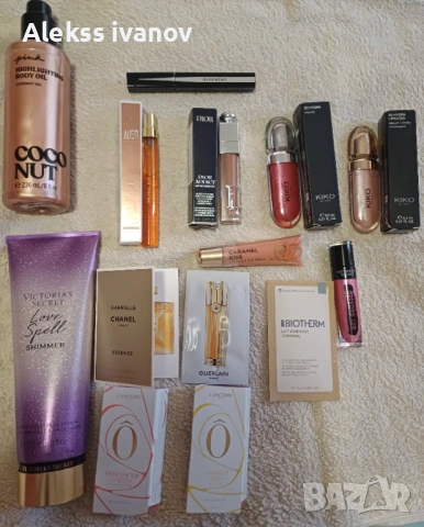 Оригинална козметика на марките Dior ,Kiko Milano,Mugler,Givenchy,Victorias Secret