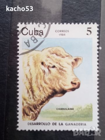 1984 г. Говеда. Куба, снимка 4 - Филателия - 45431436