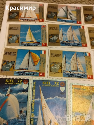 Пощенски марки Екваториална Гвинея., снимка 2 - Филателия - 51750632