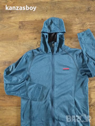 karbon men's full zip jacket - страхотно мъжко горнище Л, снимка 5 - Спортни дрехи, екипи - 45626131