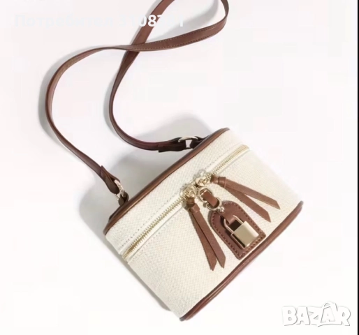 Елегантна дамска чанта с презрамка , снимка 3 - Чанти - 52640906