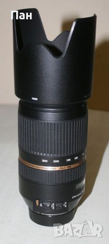Обектив Tamron SP 70-300 VC за Nikon, снимка 1 - Обективи и филтри - 45343537