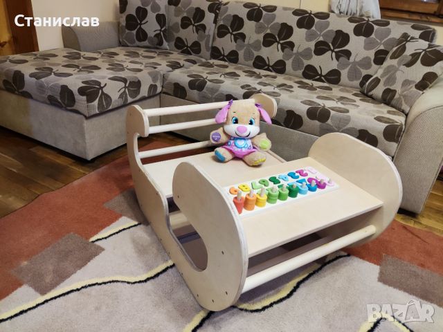 Детска катерушка 2 в 1 МОНТЕСОРИ , снимка 3 - Мебели за детската стая - 46206654