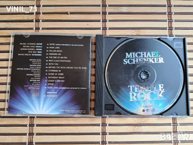 Michael Schenker – Temple Of Rock, снимка 2 - CD дискове - 50855855