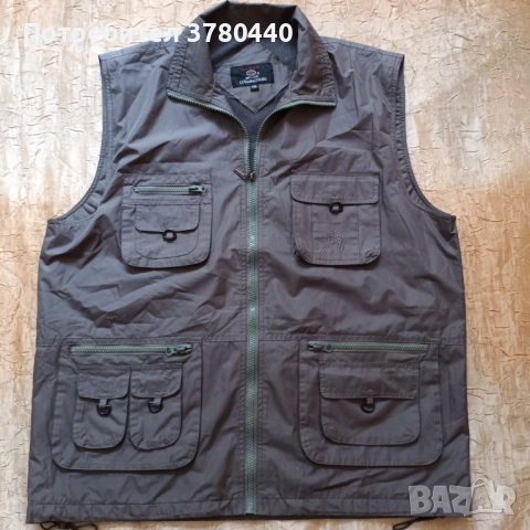 Елек размер XL с 10 джоба, снимка 2 - Якета - 51762258