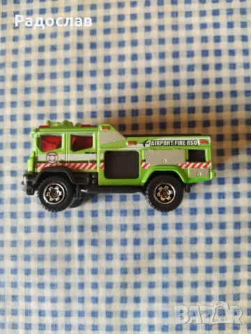 Matchbox Пожарна количка, снимка 2 - Колекции - 53938150