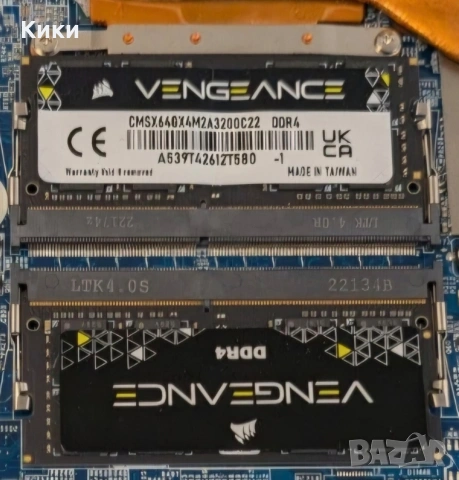 VENGEANCE Ram 2х32GB 64GB 3200MHz 