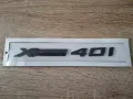 черен надпис BMW Xdrive 40i, снимка 2