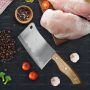 Кухненски сатър секира нож касапски, снимка 1 - Ножове - 45509295