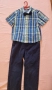 Сет риза H&M и панталони 110, снимка 1
