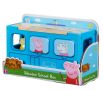 Дървена играчка за сортиране Училищен автобус Peppa Pig, Пепа, снимка 1