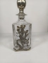 Гарафа за yиски от белгийски оловен кристал, снимка 1