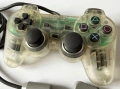 PlayStation 2 Clear Transparent Controller PS2 Оригинален  контролер, снимка 5
