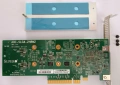Контролер Supermicro AOC-SLG4-2H8M2 NVMe RAID 0,1 2xPCIe Gen4 NVMe/SATA M.2, снимка 2