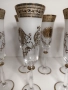Комплект от 6 броя чаши за шампанско от чешки кристал Бохемия., снимка 9