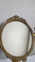 Старинно бронзово настолно огледало, снимка 5