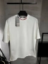 Palm Angels Мъжка Бяла Тениска👕Мъжка Блуза С Къс Ръкав В Бял Цвят Бърбъри Код MensPoint25, снимка 2