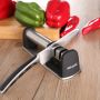 W E L Q U I C 2 Stage Kitchen Knife Sharpener Диамантено точило за ножове, снимка 11