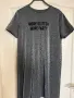 Esprit  T-shirt Dress t shirt рокля тениска Glitter Party сива бласкава официална парти ламе брокат , снимка 6