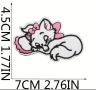 Коте Мари Marie Cat апликация за дреха дрехи самозалепваща се, снимка 6