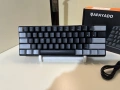 Механична клавиатура APAYADO K61 / 60% / Cherry MX Blue Switch-ове / RGB / Type-C USB, снимка 2