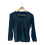 Дамска кожена блуза Stella Nova wool and leather blouse, снимка 1 - Блузи с дълъг ръкав и пуловери - 45116067
