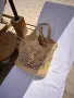 Yves Saint Laurent Дамска Бежова Плажна Чанта Код E72, снимка 8